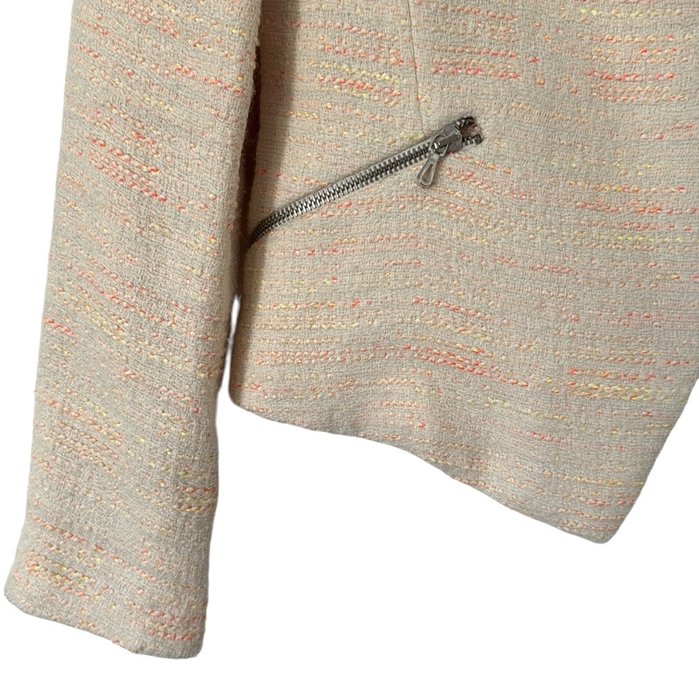 Zara Textured Zipped Jacket - Picture 3 of 6